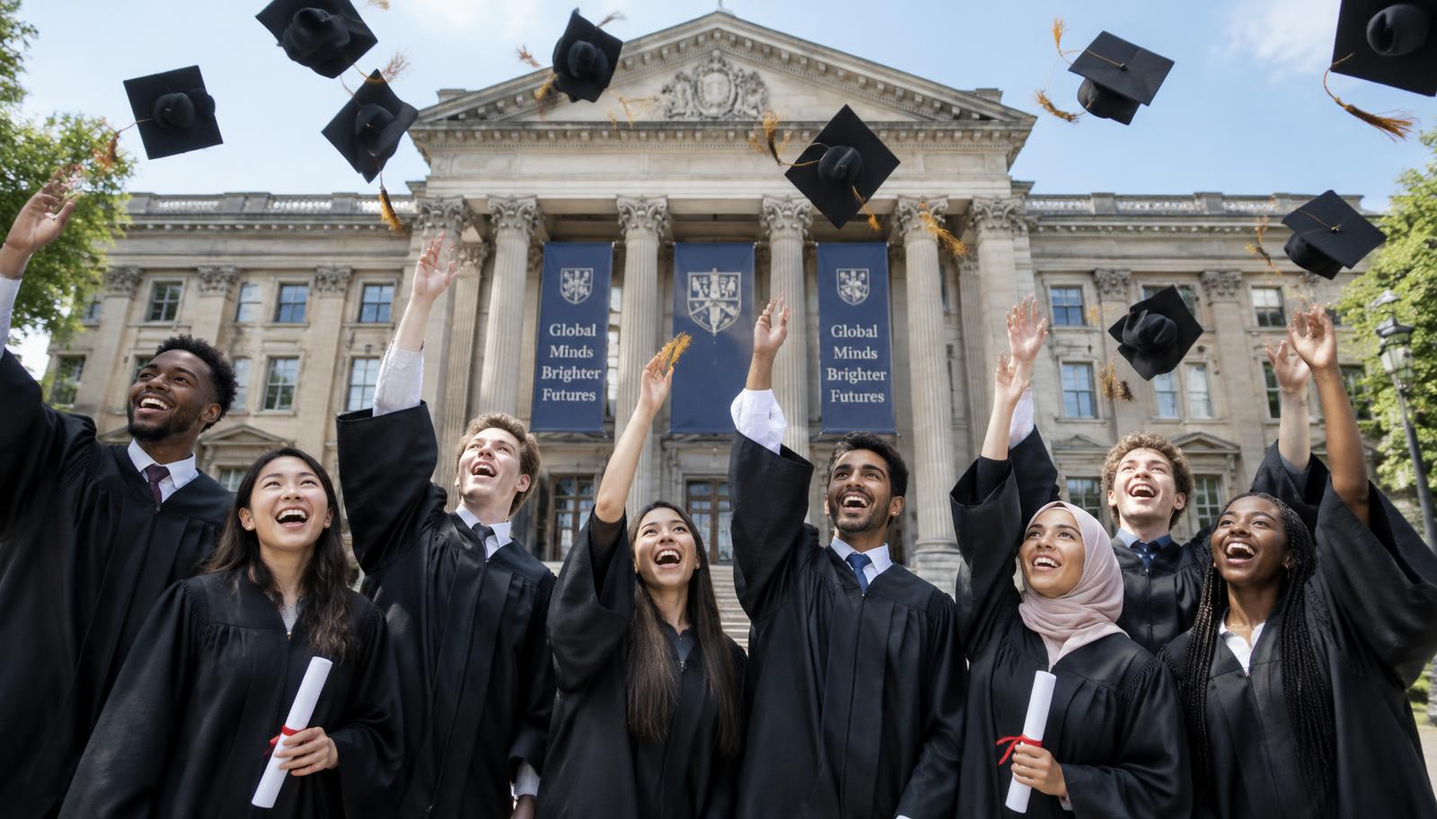 Graduate with a UK degree