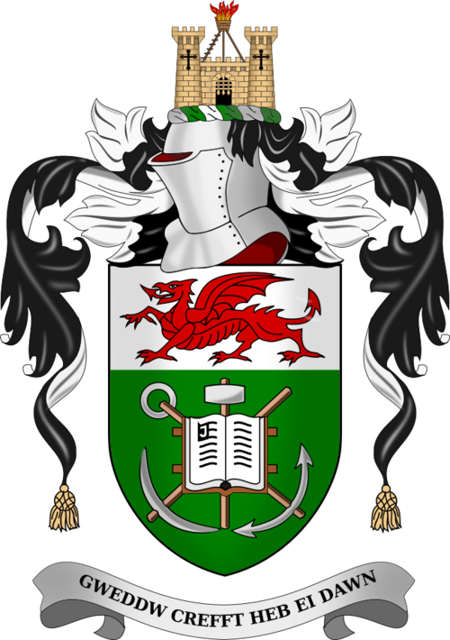 The College Swansea University logo